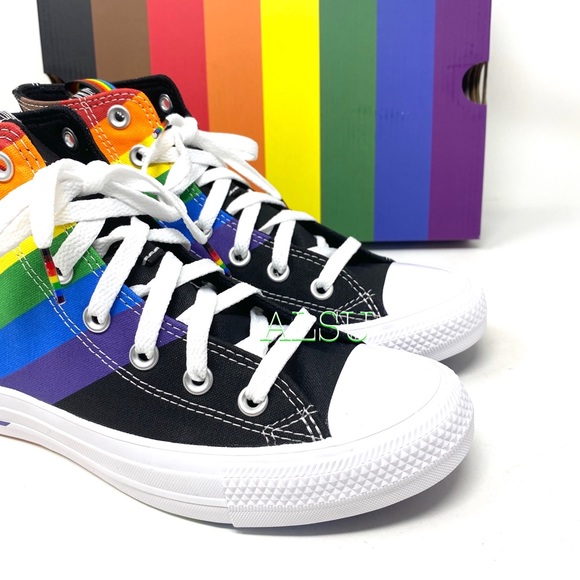 Converse Ctas High Canvas Black University Sneakers Men’s Size 9.5 167759C - Picture 9 of 10